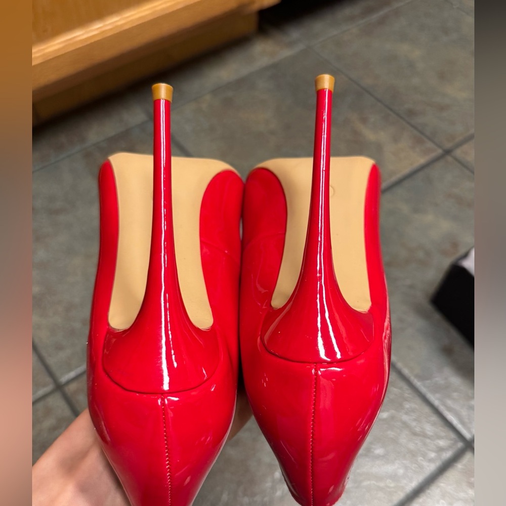 Elegant Red Stiletto Heels